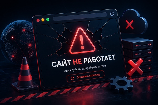 Сайт не работает